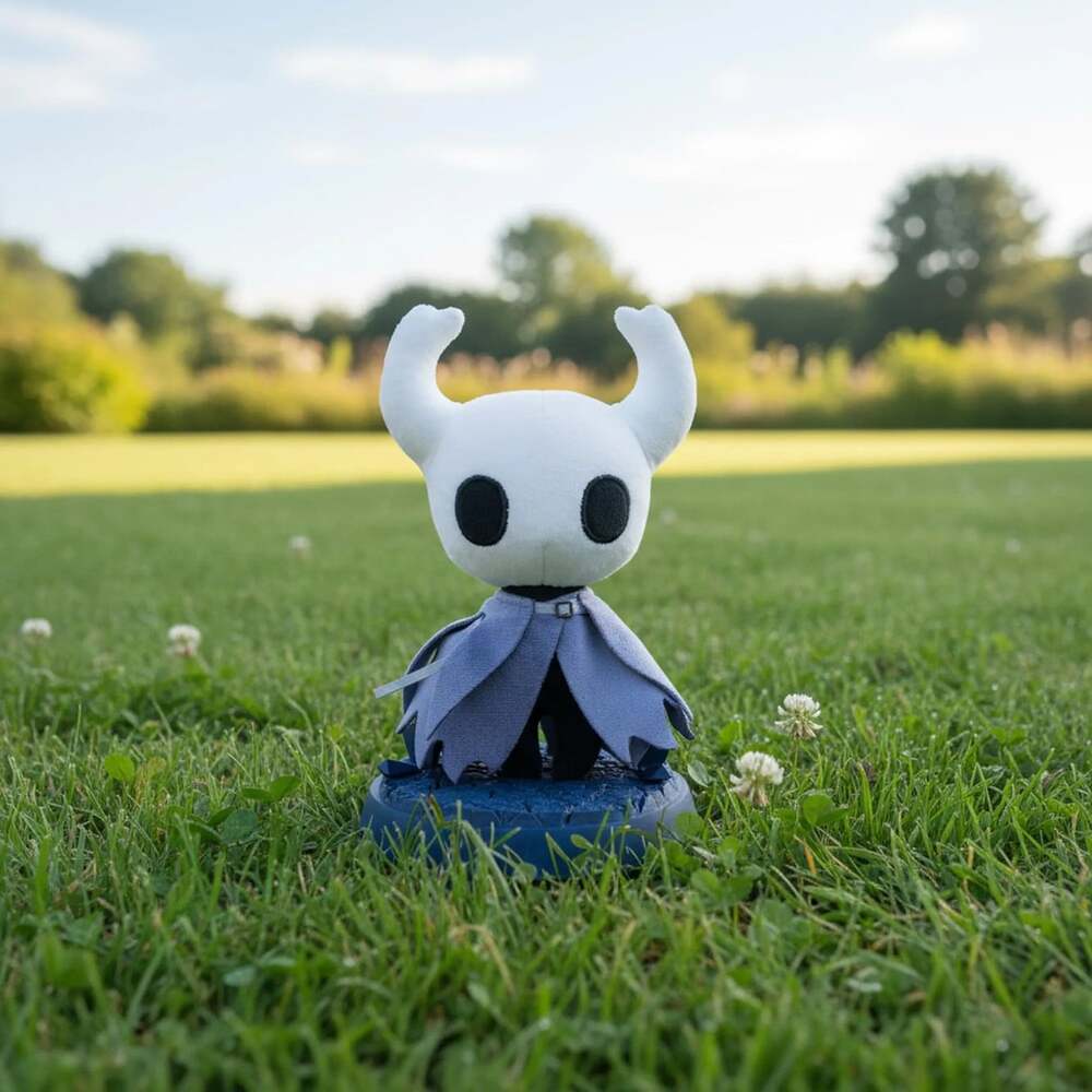 Hollow Knight Plushie：The Knight & Hornet Plush Doll - Gift for Silksong Fans